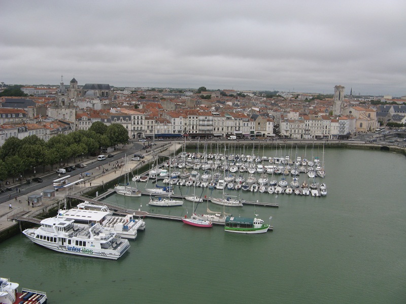 la rochelle vu du haut
